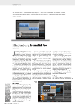 Hindenburg Journalist Pro