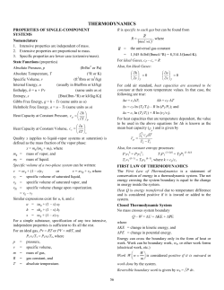 Thermodynamics Chapter