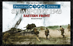 Spearpoint 1943 Eastern Front Rules
