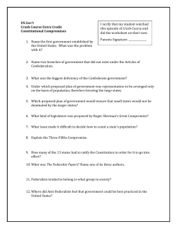 Constitutional Compromises