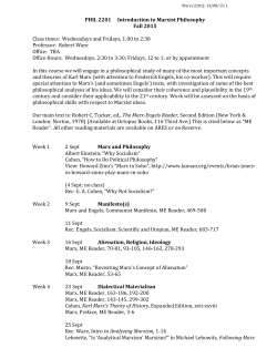 Introduction to Marxist Philosophy