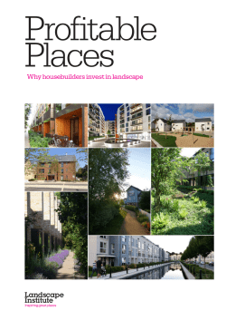 Profitable Places - Landscape Institute