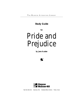 Pride and Prejudice