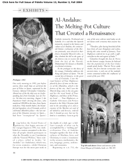 Al-Andalus: The Melting-Pot Culture That Created a Renaissance