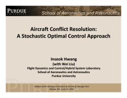 Aircraft Conflict Resolution