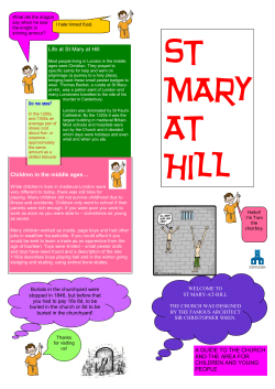 Children`s leaflet - St Mary-at-Hill