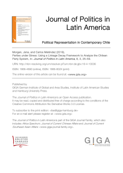 Parties under Stress: Using a Linkage Decay Framework to Analyze