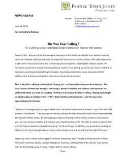 Do You Fear Falling?