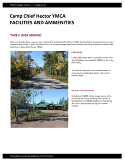 Camp Chief Hector YMCA FACILITIES AND