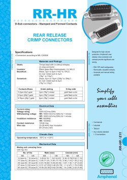 Simplify your cable assemblies