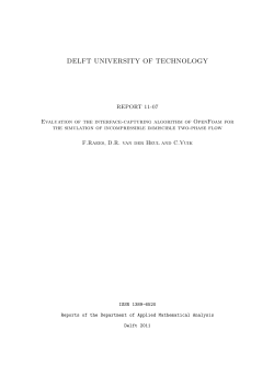 DELFT UNIVERSITY OF TECHNOLOGY