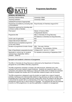 Pro Forma QA3-2 - University of Bath