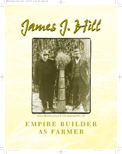 James J. Hill, Empire Builder as farmer / Claire Strom.