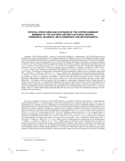 torbernite, zeunerite