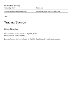 Trading Stamps - Knowledge Bank