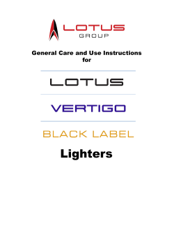 lighter instructions