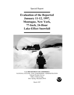 Evaluation of the Reported January 11