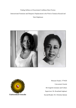 Finding Selfness in Postcolonial Caribbean Short Fiction