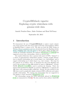 CrypticIBDcheck with genome