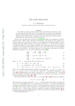 Life inside black holes