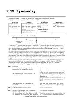2.13 Symmetry - Colin Foster
