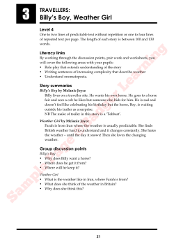 Sample Page &copy;Badger Learning