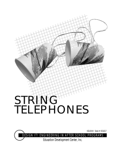 string telephones - NPASS2 - Education Development Center