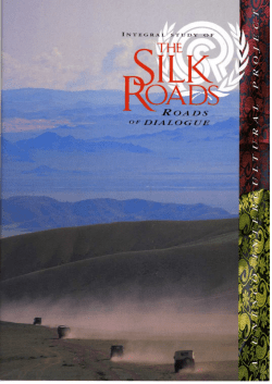 Integral study of the Silk Roads: roads of dialogue