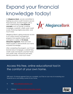 Expand your financial knowledge today!