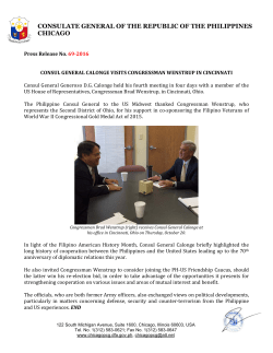 consul general calonge visits congressman wenstrup in cincinnati