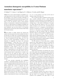 Anomalous diamagnetic susceptibility in 13