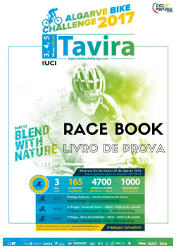 Race Book - Algarve Bike Challenge