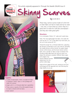 Skinny Scarves