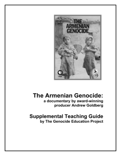 The Armenian Genocide - Genocide Education Project