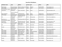 Securitron Distributors