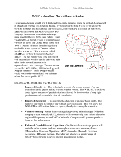 Radar - COD Meteorology