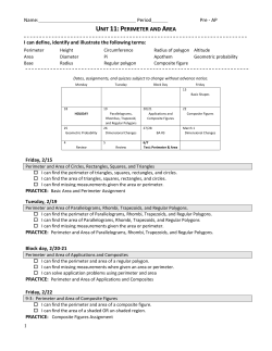 UNIT 11: P - Humble ISD