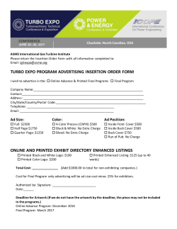 the Ad Insertion Order