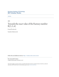 Towards the exact value of the Ramsey number R(3, 3, 4)