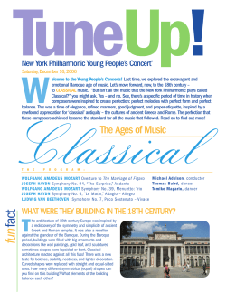 December 2006 - New York Philharmonic Kidzone