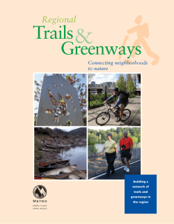 Metro`s Regional Trail Plan