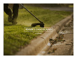 roger`s landscapes