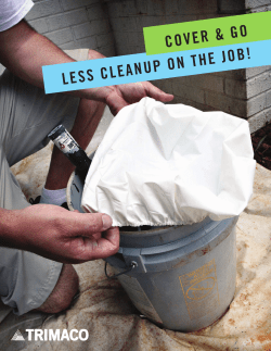 Time Saver Bucket Cover