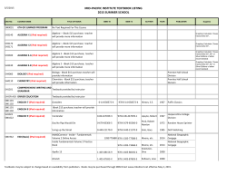 to pdf version of Summer School Book List. - Mid