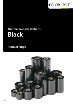 Thermal Transfer Ribbons Product range