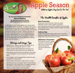 Storage and Usage Tips The Health Benefits of Apples