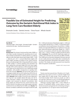 Feasible Use of Estimated Height for Predicting