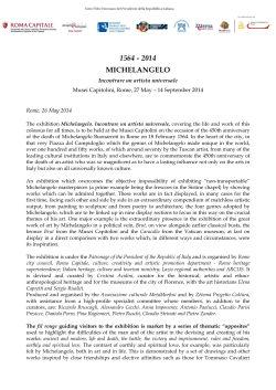 1564 - 2014 michelangelo