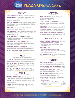 Plaza CINEMA CAFE