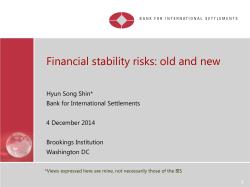 Downlaod Hyun Song Shin`s presentation